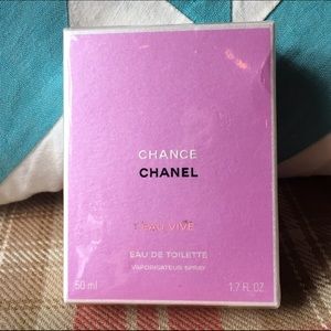 Chanel Chance Eau De Toilette, 1.7 fl oz, unopened