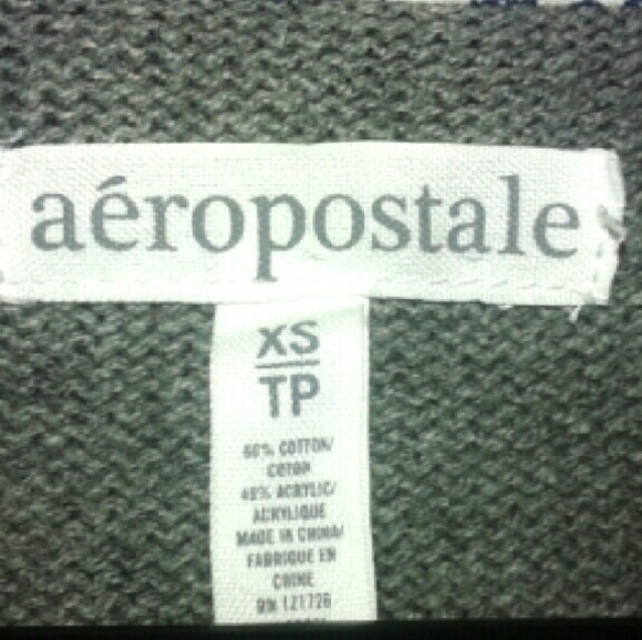 Womans Extra Small Aeropostale Knit V-neck Sweater - Picture 3 of 3