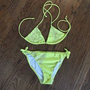 Victoria's Secret yellow bikini