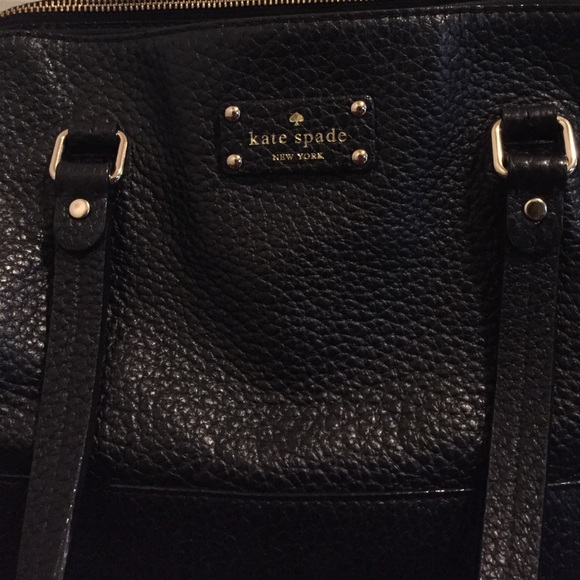 Large pebble leather KS handbag perfect for winter