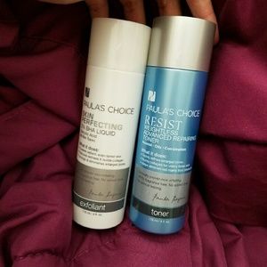 Paula's Choice 2% Bha liquid and toner