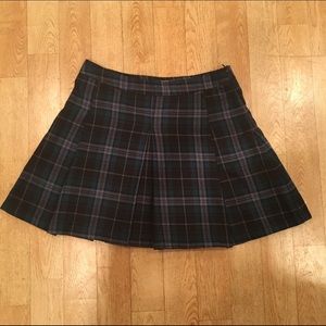 URBAN OUTFITTERS PLAID SCHOOL GIRL MINI SKIRT