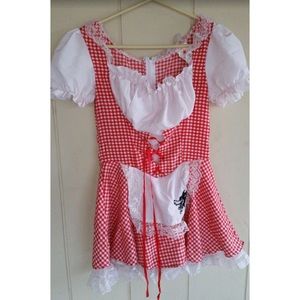 MOVING SALE Red riding hood costume dress