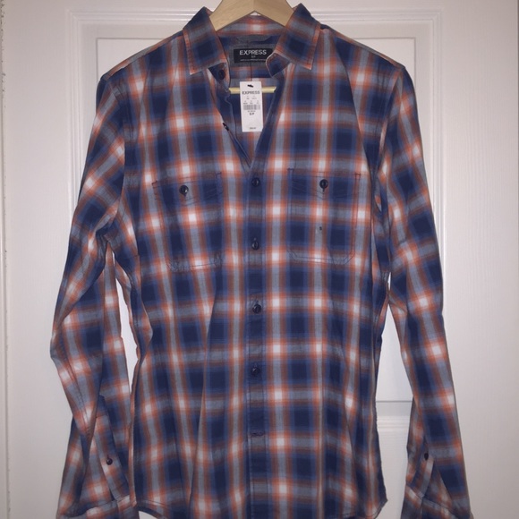 Express for Men Two Pocket Button Down Shirt - NWT