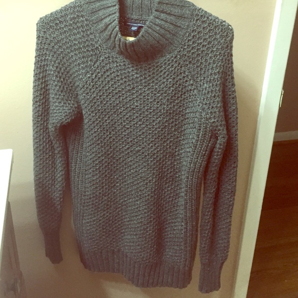 NWT American eagle gray sweater-dress