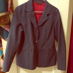Horse Ware navy show coat