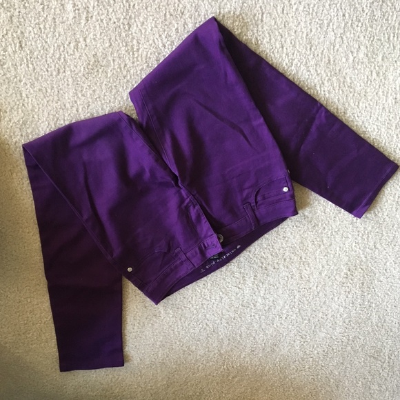 Purple pants