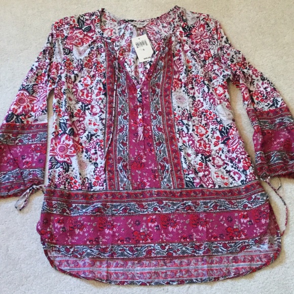 NWT Lucky Brand tunic