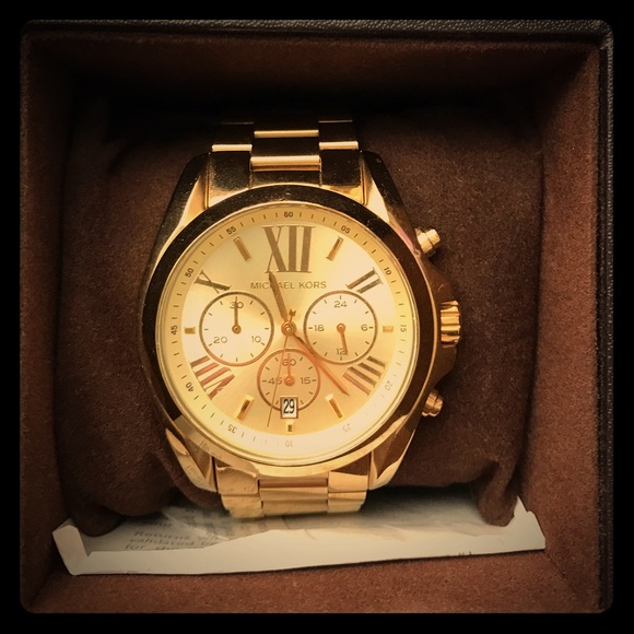Gold Michael Kors Watch