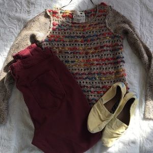 Kensie open knit sweater