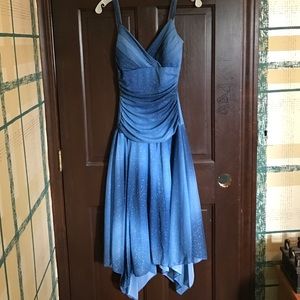 Blue sparkle dress