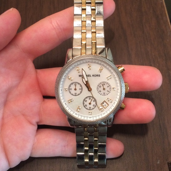 Micheal Kors 2-Toned (Gold and Silver) Watch