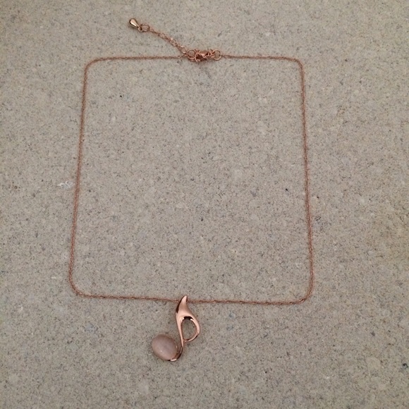 Musical Note Pendant Necklace - Picture 5 of 7