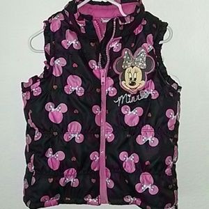 Toddler Girls Minnie Mouse used  vest