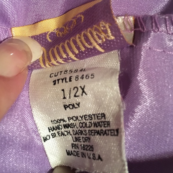 Purple silky kimonos - Picture 4 of 4