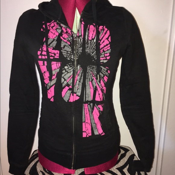 Zoo York zip up sweater