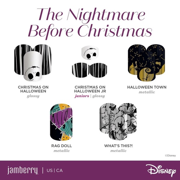 *Retiring *The nightmare before Christmas wraps