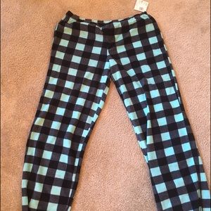 Plaid fleece Joe boxer pajama pants
