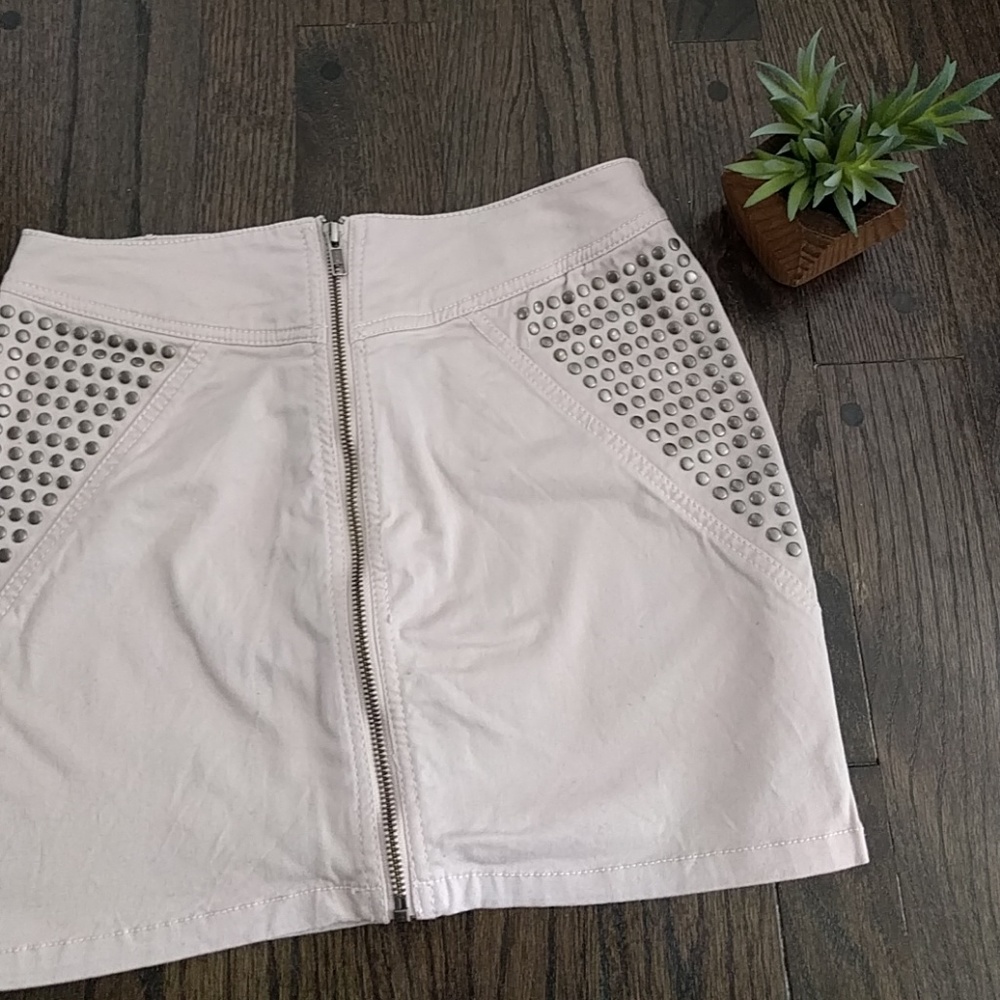 H&M studded mini skirt