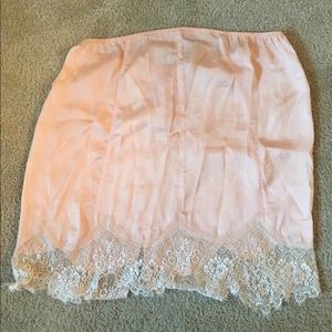 Free people slip skirt