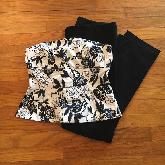 White House Black Market Tops - White House black market strapless top