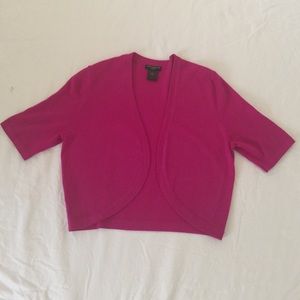 Shrug - XSP. Never worn, brand new. Color Fuschia