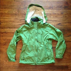 REI Green Rain Jacket