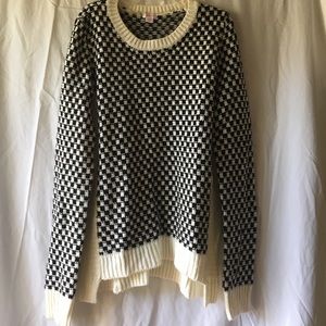 Checkered sweater