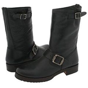 Women's black frye boots