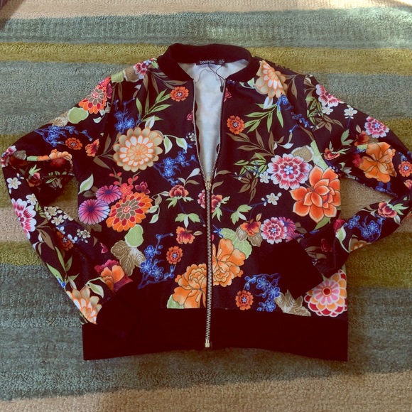 Floral Bomber Jacket 🌸 HOST PICK 🌸