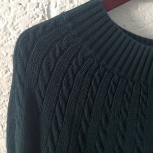 Talbots sweater ❤️ hunter green
