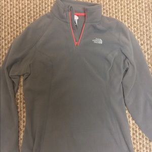 Gray North Face Pullover