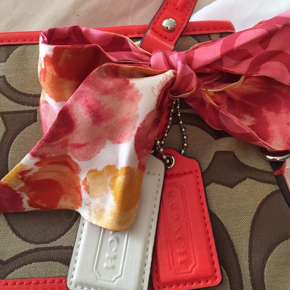 NWOT COACH with scarf and wallet❤️❤️❤️ - Picture 2 of 4