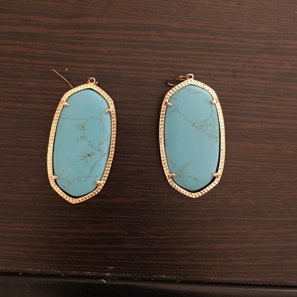 Kendra Scott danielle turquoise earrings
