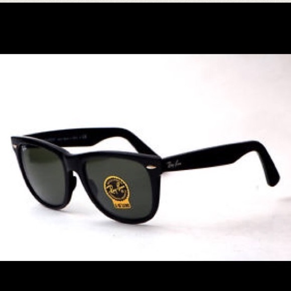 Authentic black ray bans