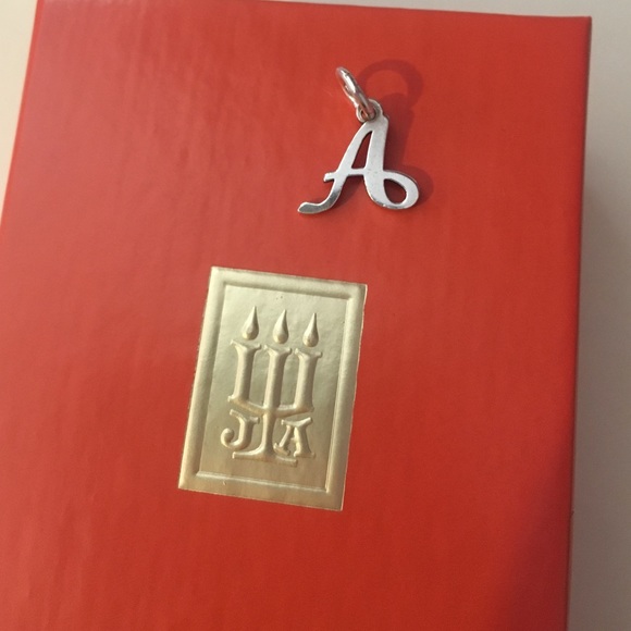 James Avery "A" charm