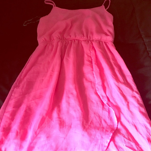 Pink tulip dress