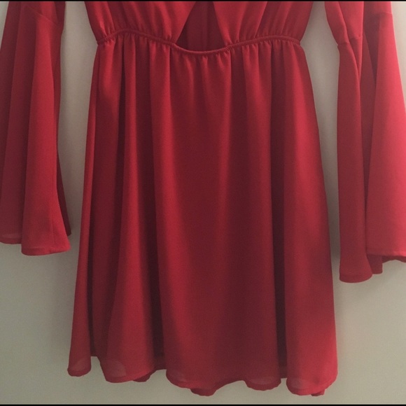 Nasty Gal red button dress - Picture 3 of 3