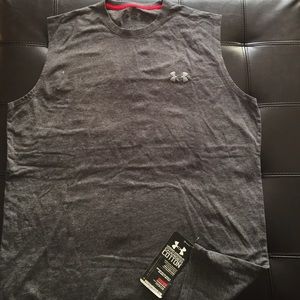 Under Armour charged cotton heat gear sleeveless t