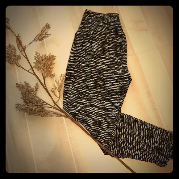 Black and cream harem pants!