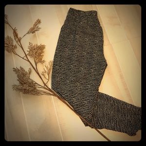 Black and cream harem pants!