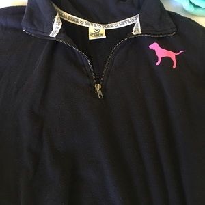 half zip VS crew neck