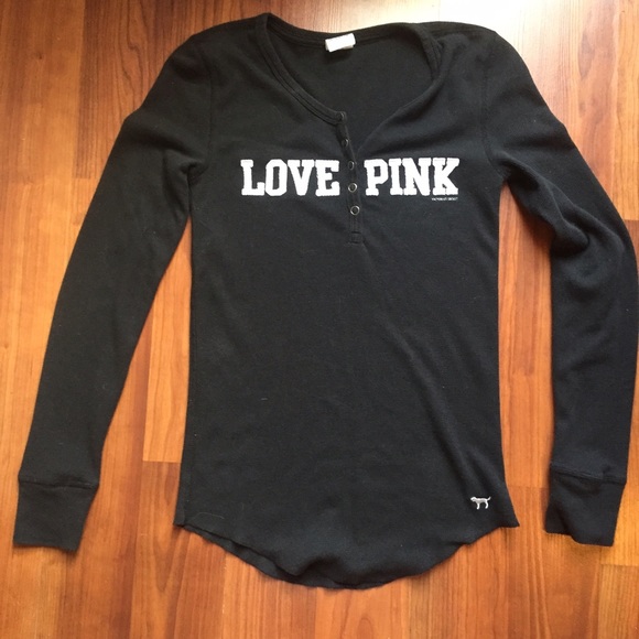 Pink black shirt