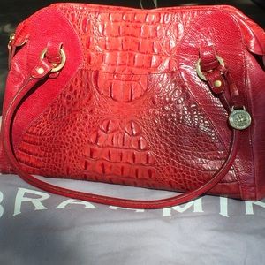 Holiday RED Brahmin Bag.
