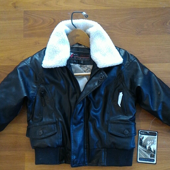 NWT KC Collections boy toddler coat