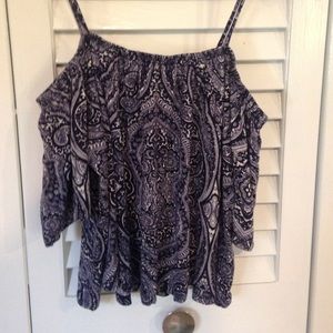 Off the shoulder crop top