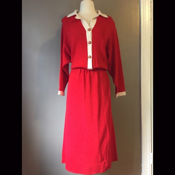 Vintage sweater dress