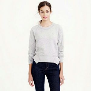 SOLD J. Crew peplum sweatshirt