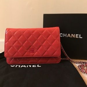 Chanel WOC in rose fonce (coral)
