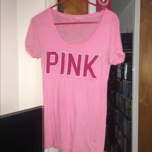 "pink" shirt